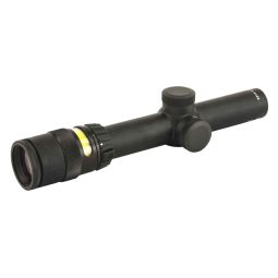 TRIJICON ACCUPOINT RIFLE SCOPE, 1-4X24MM, 30MM, GERMAN #4 CROSSHAIR WITH GREEN DOT RETICLE, MATTE