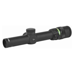 TRIJICON ACCUPOINT RIFLE SCOPE, 1-4X24MM, 30MM, GREEN TRIANGLE, MATTE BLACK FINISH
