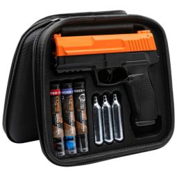 UMAREX P2P SECURE 68P PEPPER, DEFENSE KIT CO2 6-SHOT