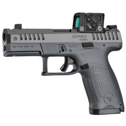 CZ P-10 C OR PORTED 9MM 4" FS, 10RD BLACK WITH COA