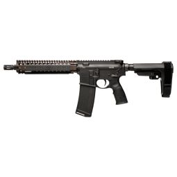 DANIEL DEF PISTOL MK18 W/BRACE, 5.56X45 10.3" 32RD BLK/FDE