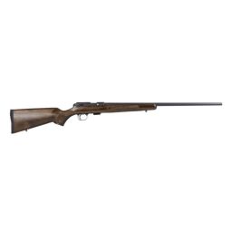 CZ 457 AMERICAN LH 22WMR, 24.5" BLUED BARREL WALNUT STK