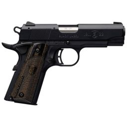 BROWNING 1911-22 BLACK LABEL, COMPACT 22LR 3.62" FS BLK/LAM