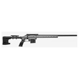 CZ 600 PLUS MDT 6MM CM 24", GREY THREADED LSS CHASSIS