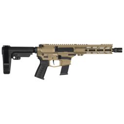 CMMG PISTOL BANSHEE MK10 10MM, 8" 15RD W/ RIP BRACE COY TAN