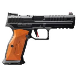 MAC RA9 SPORT STRIKER 9MM, 4.75" 2-17RD MONOBLOCK ORG/BLK