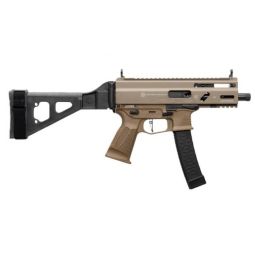 GRAND POWER STRIBOG SP9A3S 9MM, 5" BBL 30 RD MAG W/BRACE FDE