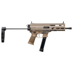 GRAND POWER STRIBOG SP9A3G 9MM, 8" 30RD MAG TAILHOOK BRACE FDE