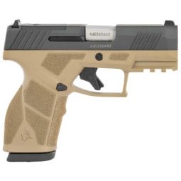 TAURUS GX2 TORO 9MM 13-SHOT, ADJ FDE/BLACK POLYMER