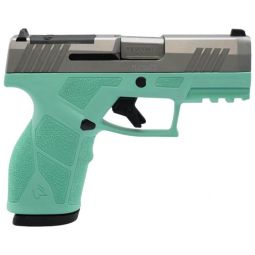 TAURUS GX2 TORO 9MM 13-SHOT, ADJ CYAN/SS  POLYMER