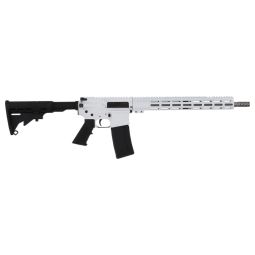 GLFA AR15 RIFLE 223 WYLDE, 16" S/S BBL WHITE