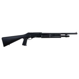 AKKAR 612 HOMESTEAD DEFENSE, 12GA 3" 18.5" BLACK POLYMER