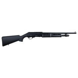 AKKAR 612 HOMESTEAD 12GA 3", 18.5" BLACK POLYMER