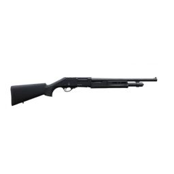 AKKAR 612 HOMESTEAD 12GA 3", 18.5" BLACK POLYMER