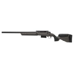 SAVAGE 220 HAVESTER 20GA 22", LH W/RAIL BLK/GREY ACCUFIT V2