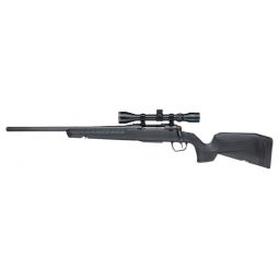 SAVAGE AXIS XP 223 20" LH, THREADED W/3-9X40 BLACK/BLACK