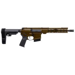 CMMG PISTOL BANSHEE MK4 338ARC, 10.5" 10RD W/RIP BRACE BRONZE