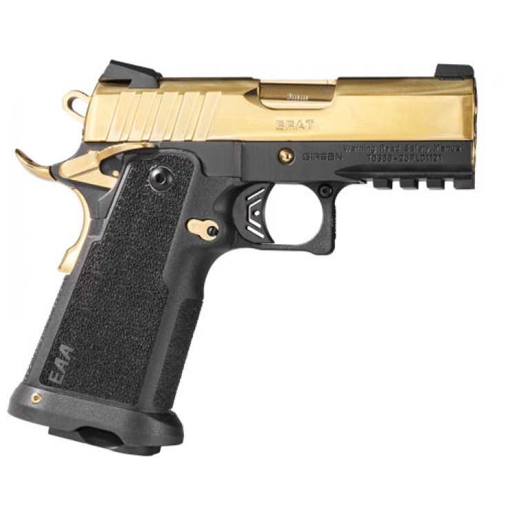 GIRSAN WITNESS 2311 9MM, GOLDEN BRAT OFFICER 17RD GOLD: MGW