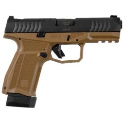 AREX DELTA M GEN 2 OR 9MM 1-15, 1-15+2 MAG 4" BLK SLIDE/FDE FR