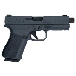 TRISTAR APOC PRO 9MM 4.5" 15RD, GRAY THREADED OPTICS READY