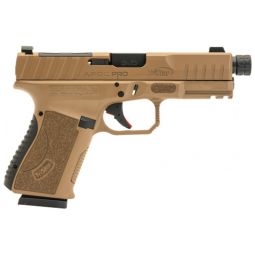 TRISTAR APOC PRO 9MM 4.5" 15RD, FDE THREADED OPTICS READY