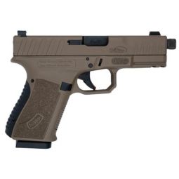 TRISTAR APOC PRO 9MM 4.5" 15RD, FDE THREADED OPTICS READY