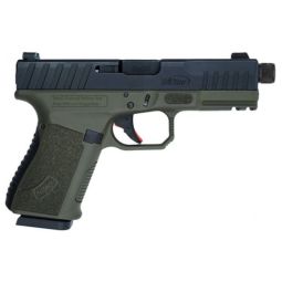 TRISTAR APOC PRO 9MM 4.5" 15RD, OD GREEN THREADED OPTICS READY