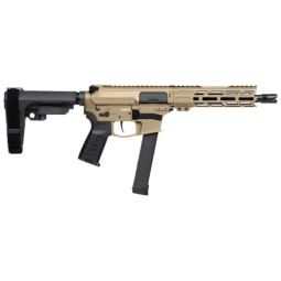 CMMG PISTOL BANSHEE MKGS 9MM, 8" EJECTOR RIP BRACE COYOTE