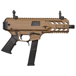 GFORCE ARMS BLADE PISTOL 9MM, 6" BBL 33RD FLAT DARK EARTH