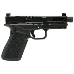 FAXON FX19X HELLFIRE 9MM 4", NS 17RD THREADED BLACK