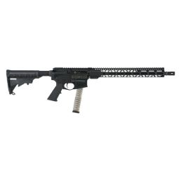 FAXON SPORT AR-15 RIFLE 9MM, PCC 16" M4 STOCK BLACK