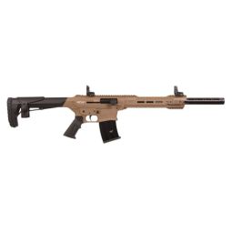 GFORCE ARMS GF25 AR-12 12GA 3", 18.5" 5RD FDE