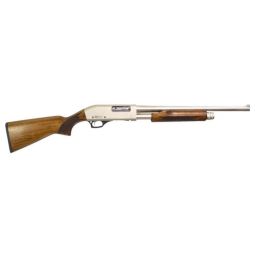 GFORCE ARMS PUMPERNICKEL GFP3, 20GA 18.5" 5RD NICKEL/WALNUT