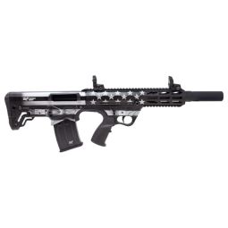 GFORCE ARMS GFY1 AR-12 12GA 3", 18.5" 5RD GREYSCALE US FLAG