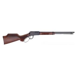 HENRY H1 SPORTER LEVER RIFLE, 17HMR 18.5" BLUED WALNUT