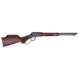 HENRY H1 SPORTER LEVER RIFLE, 22WMR 18.5" BLUED WALNUT