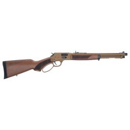 HENRY H12 EXPLORER CARBINE, 357/38SP 16.5" TB BURNT BRONZE