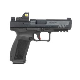CANIK METE SFT ONE W/ MECANIK, MO1 OPTIC 9MM 4.46" 1-18 BLACK