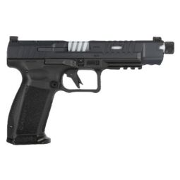 CANIK METE SFX PRO 9MM 5.74", BBL. OR FS 1-18/1-20 MAG BLK