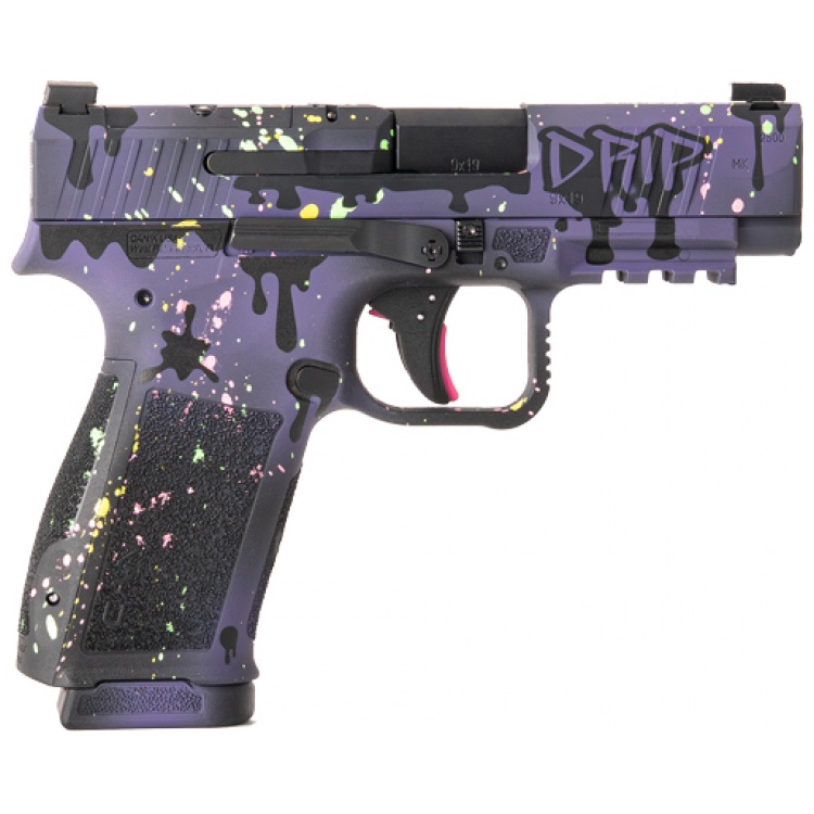 CANIK METE SIGNATURE MIDNIGHT, DRIP MC9LS OR FS 2-17RD BLACK: MGW