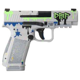 CANIK METE SIGNATURE DRIP, MC9LS OR FS 2-17RD MAGS WHITE