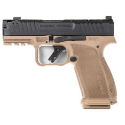 CANIK METE MC9 PRIME 9MM 3.65", BBL OR NS 2-17RD FDE