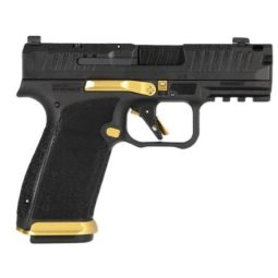 CANIK METE MC9 PRIME 9MM 3.65", OR NS 2-17RD BLACK/GOLD TALO