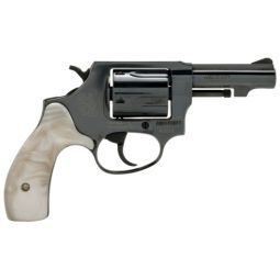 HERITAGE ROSCOE 38SPL 3", FIXED BLACK WHITE PEARL GRIP