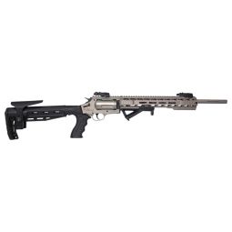 IVER JOHNSON 1000 410 3" 18.5", REVOLVER SHOTGUN TACT. NICKEL