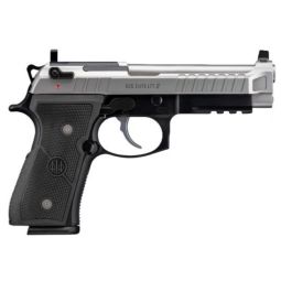 BERETTA 92G ELITE LTT 2 9MM, 4.7" 15RD INOX BLACK TWO TONE