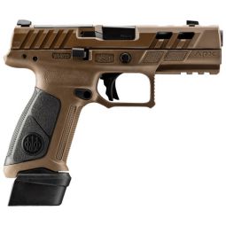 BERETTA APX A1 FS PORTED 9MM, 4.25" 15RD FDE