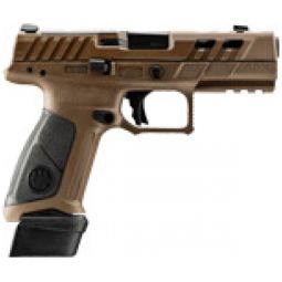 BERETTA APX A1 FS PORTED 9MM, 4.25" 17 & 21RD FDE