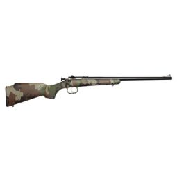 CRICKETT RIFLE G2 22LR, US WOODLAND M81 CAMO BLUED