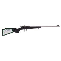 CRICKETT RIFLE G2 22WMR, STAINLESS BLACK SYNTHETIC